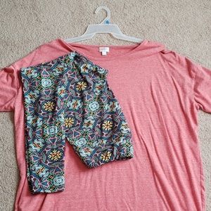 LuLaRoe Legging/Irma Set